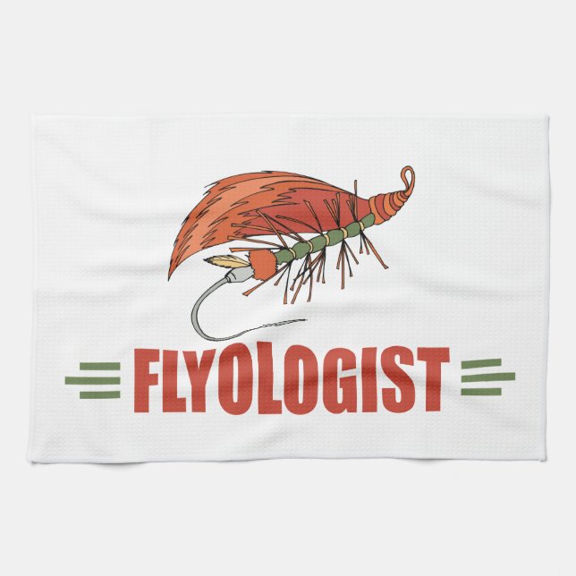 Lättflygnivå, fiske kökshandduk (Horisontell)