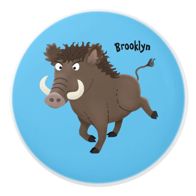 Lättförståelig illustration av tecknaden för vild  knopp (Framsidan)