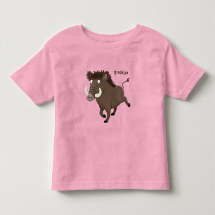 Lättförståelig illustration av tecknaden för vild  t shirt