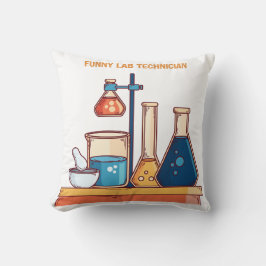 Lättfunn Lab-teknik Grafikdesign Kudde