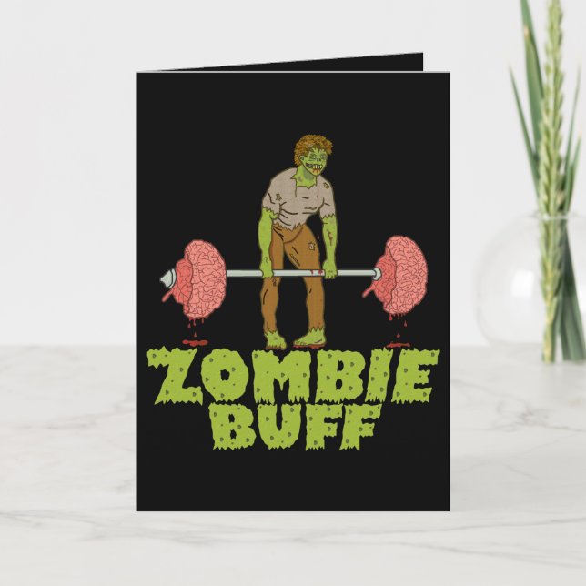 Lättfunn Zombie Buff-vävare Kort (Framsida)