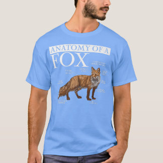 Lättfunna anatomi hos en Fo, Cute Funny Animal Lov T Shirt