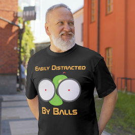 Lättfunna Anpassningsbar-gåvor för golfspelare T Shirt