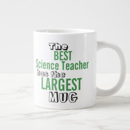 Lättfunna, bästa lärlingskunniga lärare i stora Mu Jumbo Mugg