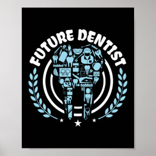Lättfunna framtida tandläkarassistenten Studenten Poster