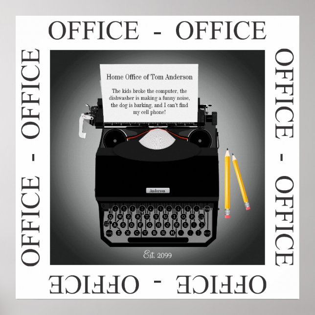 Lättfunna hemmakontoret Poster hemifrån (Framsidan)