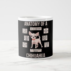 Lättfunna marionettanatomi i en Chihuahua Jumbo Mugg