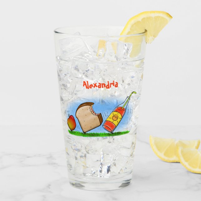 Lättfunna tecknader glaskopp (Bakside Is)