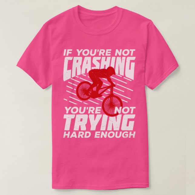 Lättfunne DownMountain Biking Mountainbiker Gift T Shirt (Design framsida)