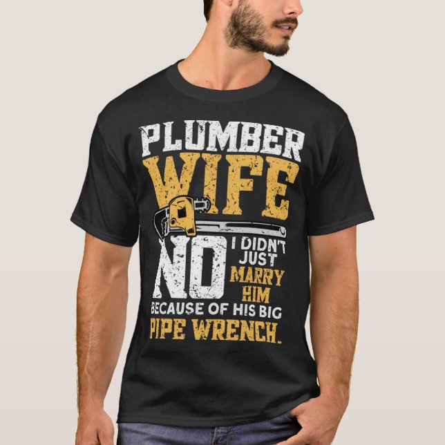 Lättfunnen design för rörmokare - rörsystem t shirt (Framsida)
