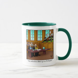 Lättfunnig advokat Humor Mugg Gift