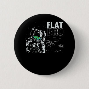 Lättfunny Astronaut Flat Earth Conspiracy Teory H Knapp