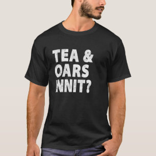 Lättfunny brittisk Rwing Shirt Rower Black Tea Äls T