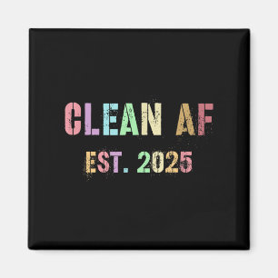 Lättfunny framtida renad AF Est 2025 Grilling Clea Magnet