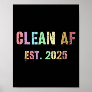 Lättfunny framtida renad AF Est 2025 Grilling Clea Poster