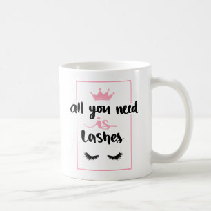 Lättfunny Makeup Artist Lash Cosmetolog Gift Kaffemugg