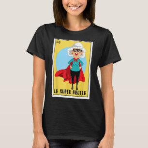 Lättfunny spansk-mexikanska Bingo Gifts Abuela - L T Shirt