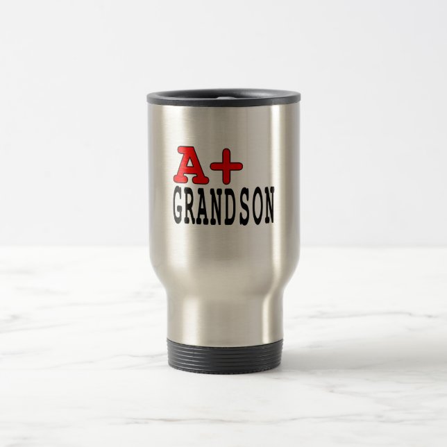Lättgåvor till Grandsons: A+ Grandson Resemugg (Center)
