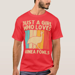 Lättguefeber för flickorna Kid Bird Älskare Chicke T Shirt