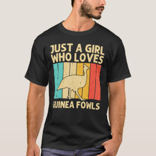 Lättguefeber för flickorna Kid Bird Chicken Farm T Shirt