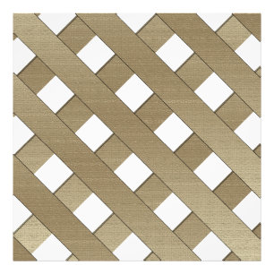 Lattice Fence av Shirley Taylor Fototryck