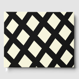 Lattice Guest Bok (Cream & Black)