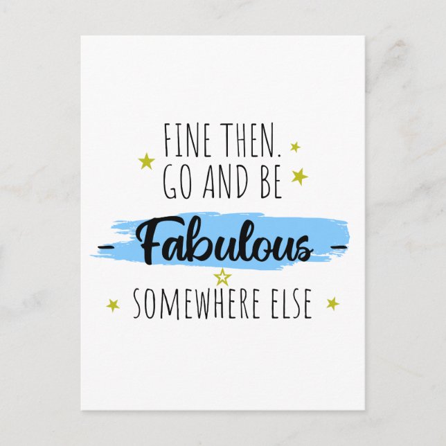 Låttig kollega som Lämnar, åker iväg för medarbeta Vykort (Framsida)