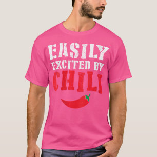 Lättkörd av Chili Hett Spicy Food Red P T Shirt
