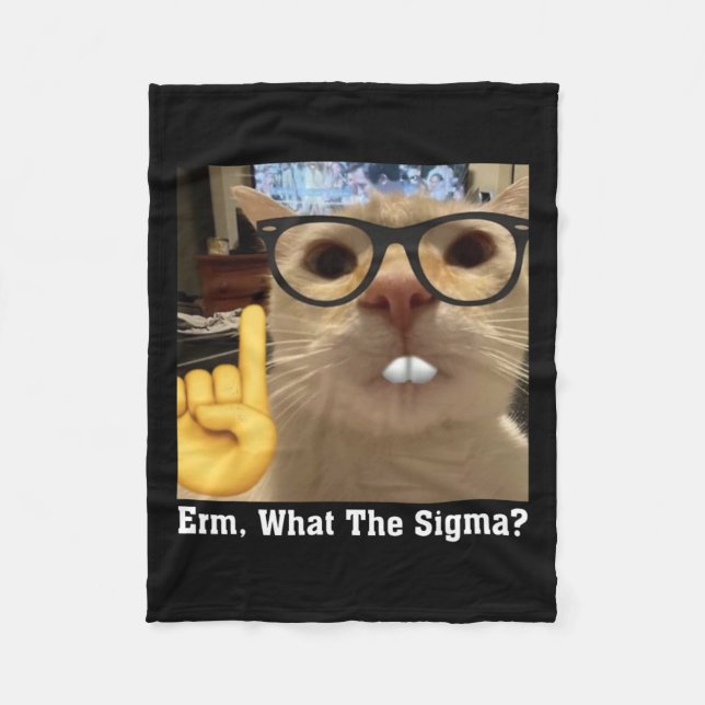 Lättkott - lapp Kute Erm Fleecefilt (Framsidan)