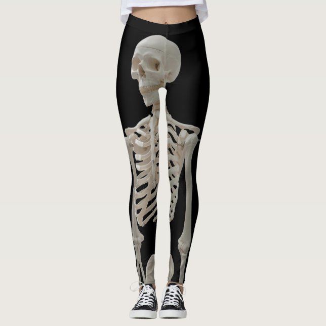 Lättläder som innehåller allt-över-tryck leggings (Framsida)