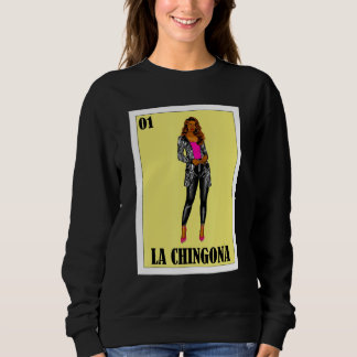 LättMexiko för Hispanas - La Chingona T Shirt