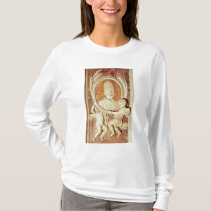 Lättnad av Damasus mig på en skepppilaster T-shirt