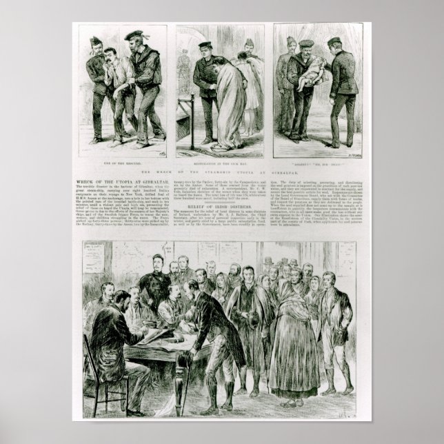 Lättnad av irländsk stress poster (Framsidan)