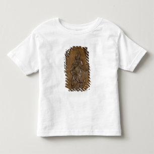 Lättnad som visar biskopen för St. Medard T-shirt