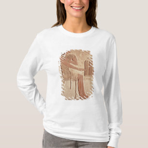 Lättnad som visar den placerade avliden t-shirt