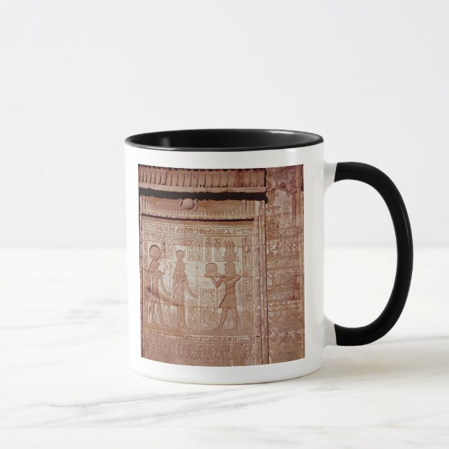 Lättnad som visar en pharaoh mugg (Höger)