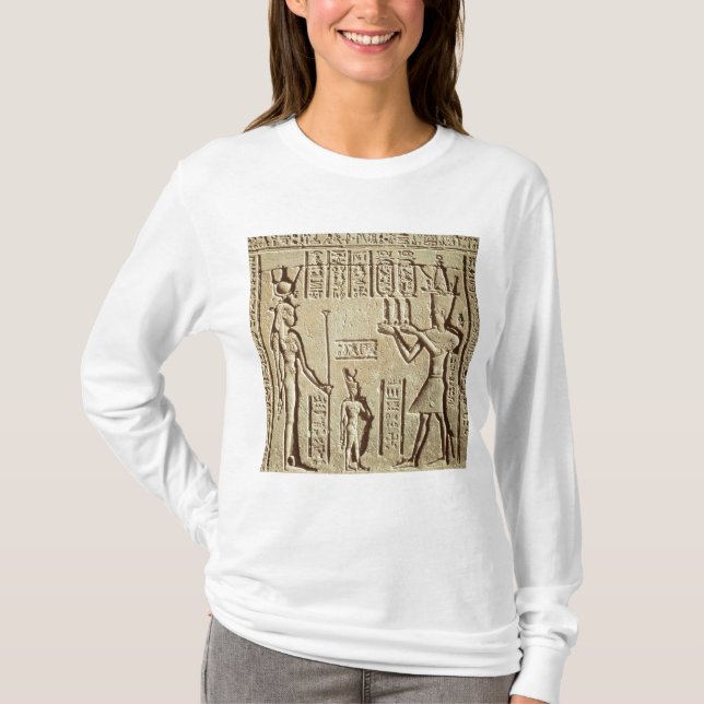 Lättnad som visar en pharaoh tröja (Framsida)