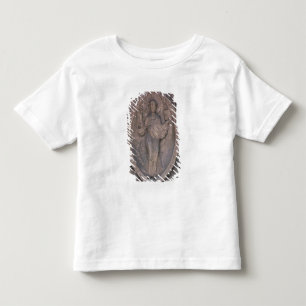 Lättnad som visar Kristus i en mandorla, från T-shirt