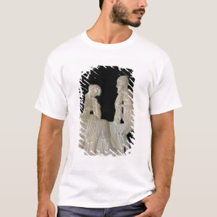 Lättnad som visar Odysseus och penelopen Tee Shirt