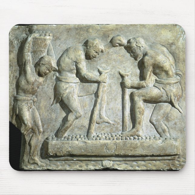 Lättnad som visar pavers musmatta (Framsidan)