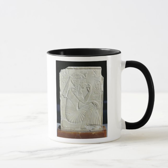 Lättnad som visar Ramesses II som ett barn Mugg (Höger)