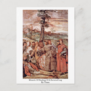 Lättning av ett tungt blad med titian vykort