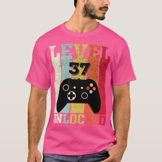 Lättolåst 37-bitars 37:e födelsedagsgåva t shirt