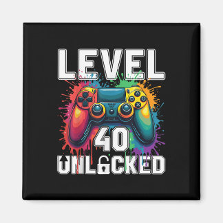 Lättolåst 40-bitars oplockande videospeltema 40:e magnet
