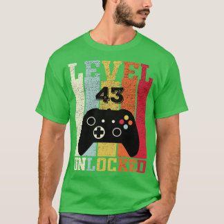 Lättolåst 43-dagars upplåst videoklipp, 43:e födel t shirt