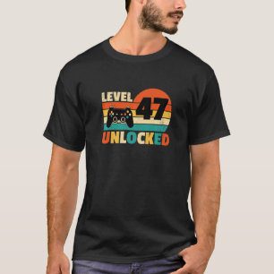 Lättolåst 47-bildspel med olåst bildspel, födelsed t shirt