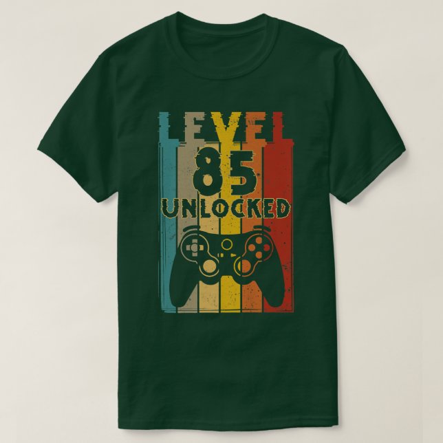 Lättolåst 85-dagars olåst bildspel 85 t shirt (Design framsida)