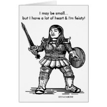 Lättretlig krigarekvinna