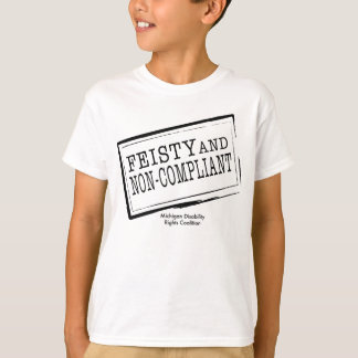 Lättretlig & motsträvig T-tröja för ungdom Tee Shirt