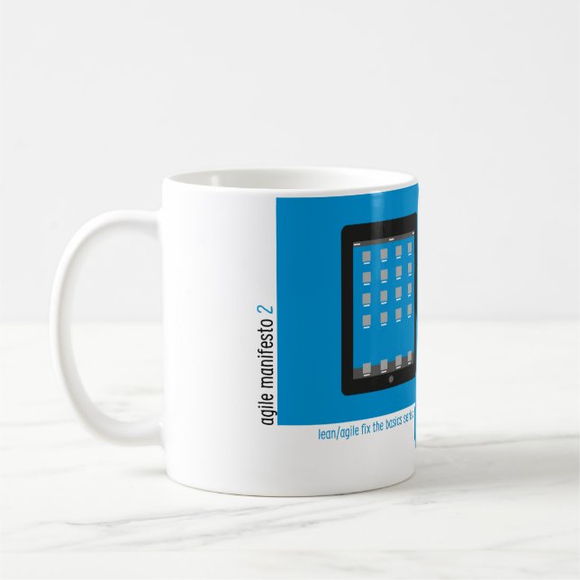 Lättrörlig Manifestokopp II. Kaffemugg (Vänster)